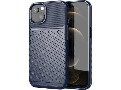 TPU puzdro Thunder Case Flexibilné, odolné a pevné pre iPhone 13 mini modré