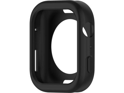 Silikónové puzdro na Apple Watch 44 mm (séria 4/5/6/SE) - čierne