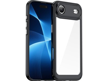 Kryt Outer Space pro iPhone 17 Air - černý průhledný