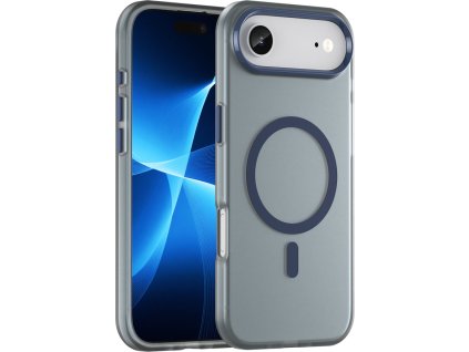 Magnetický abrazivní kryt pro iPhone 17 Air kompatibilní s MagSafe - matně modrý