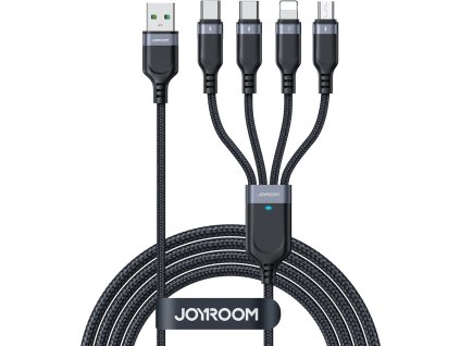 Multifunkční kabel USB na USB-C 2x Lightning Micro Joyroom S-A18