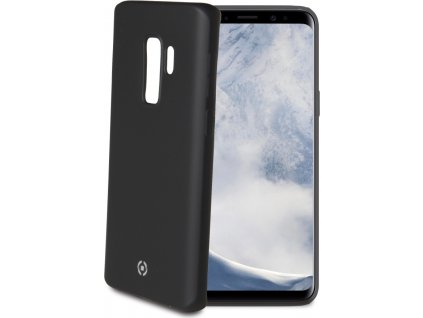 TPU pouzdro CELLY Softmatt pro Samsung Galaxy S9 Plus, matné provedení, černé