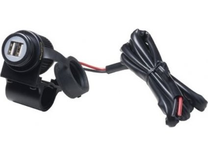 Nabíječka Interphone s 2xUSB výstupem pro motocykly, připojení na baterii, 2A