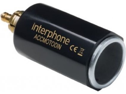 DIN adaptér Interphone z malej motocyklovej zásuvky na automobilovú, slim prevedenie