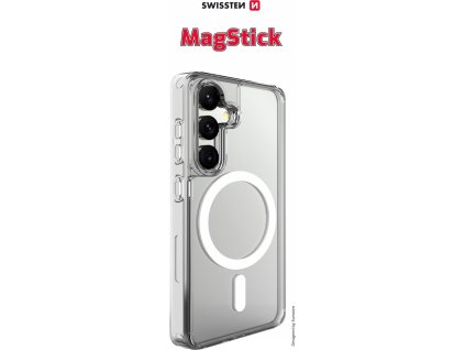 POUZDRO SWISSTEN CLEAR JELLY MagStick PRO SAMSUNG S931B GALAXY S25 5G TRANSPARENTNÍ