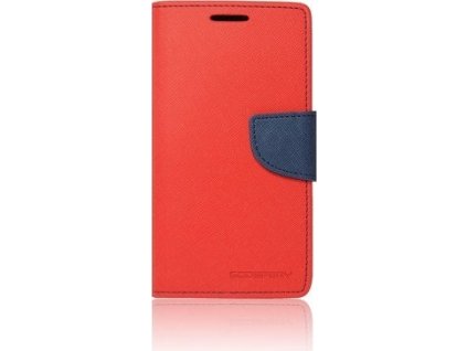 POUZDRO MERCURY FANCY DIARY PRO APPLE IPHONE 11 PRO ČERVENO/MODRÉ