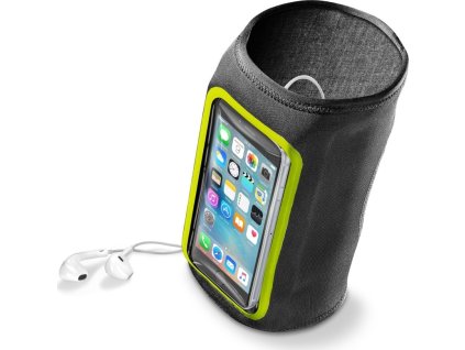 Elastické sportovní pouzdro Cellularline ARMBAND FLEX, velikost S/M