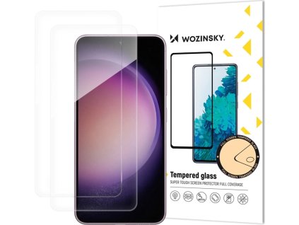 Tvrdené tvrdené sklo Wozinsky na Samsung Galaxy S25 FE - 2 ks.