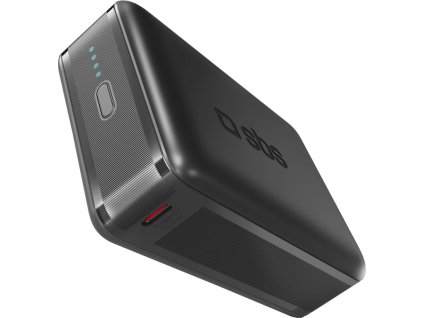 Powerbanka SBS 20000mAh 65W PD AFC USB-C USB-A pro notebook, tablet, smartphone - černá
