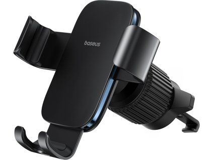 Držák do auta Baseus Metal Age 3, Gravity, do větrací mřížky - černý