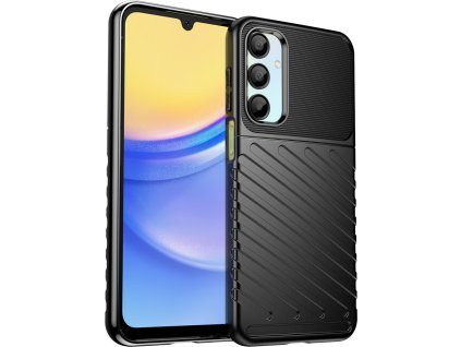 Silikonový obal Thunder pro Samsung Galaxy A26 - černý