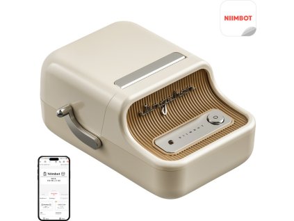 Prenosná tlačiareň štítkov Niimbot B21 Pro (biela)