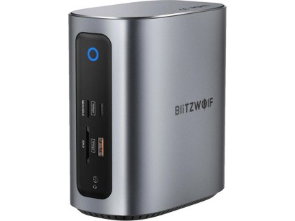 Blitzwolf BW-TH15 17v1 Dokovacia stanica 2xHD+DP+4xC+3xUSB 3.0+USB 3.1+C 3.2+C PD+RJ45+micro SD+SD+3,5mm Audio