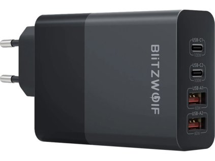 Síťová nabíječka BlitzWolf BW-S29 120W (černá)