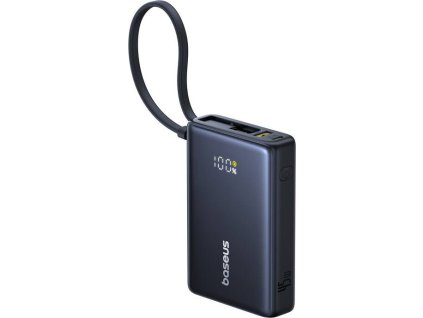 Powerbanka Baseus PicoGo Digital Display 10000mAh 45W (černý)