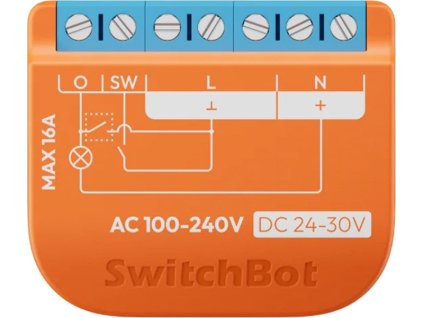 Chytrý spínač SwitchBot Reléový spínač 1PM.