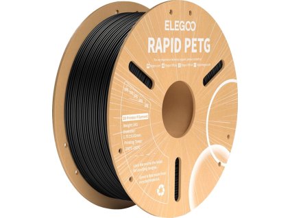 Filament ELEGOO Rapid PETG (čierny)