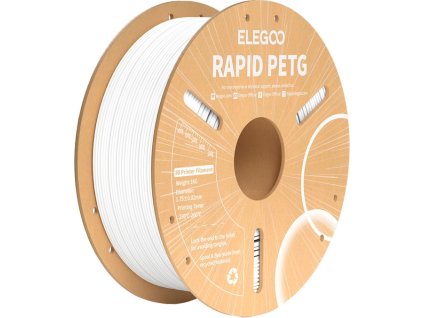 Filament ELEGOO Rapid PETG (bílý)