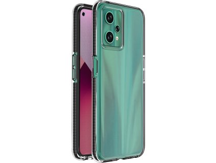 Silikonový kryt Spring Case pro Realme 9 Pro s rámečkem černý
