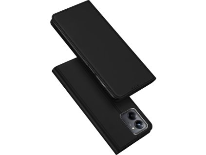 Pouzdro Dux Ducis Skin Pro pro Realme 10 Pro s výklopným stojánkem a peněženkou na karty, černé