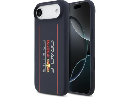 Red Bull Silicone Vertical Logo MagSafe Zadní Kryt pro iPhone Air Navy