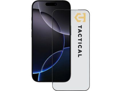 Tactical Glass Shield 5D sklo pro Apple iPhone 17 Pro Max /18 Pro Max Black
