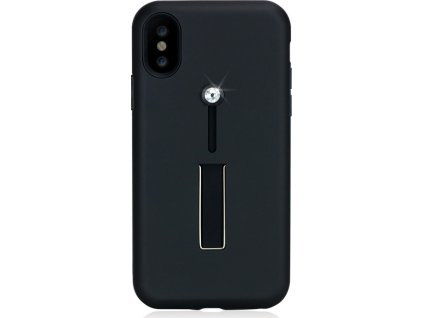 Zadní kryt Bling My Thing Selfie Loop Black Crystal pro Apple iPhone X/XS, krystaly Swarovski®