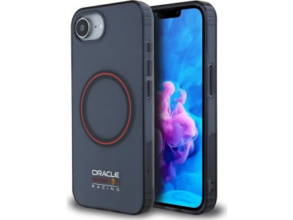 Red Bull PC/TPU Red Ring MagSafe Zadní Kryt pro iPhone 16e Navy