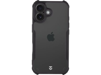 Tactical Quantum Stealth Kryt pre Apple iPhone 16 Clear/Black