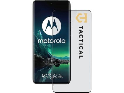 Tactical Glass Shield 5D sklo pre Motorola Edge 40 Neo Black