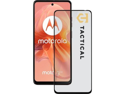 Tactical Glass Shield 5D sklo pre Motorola G04 Black