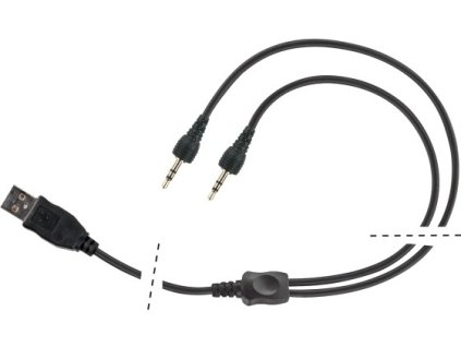 USB nabíjecí kabel pro 2 jednotky Interphone serie XT a MC