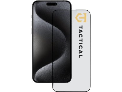 Tactical Glass Shield 5D sklo pre Apple iPhone 15 Pro Max Black