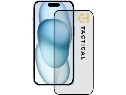 Tactical Glass Shield 5D sklo pre Apple iPhone 15/16 Black