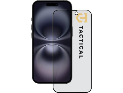 Tactical Glass Shield Privacy Stealth 5D sklo pro Apple iPhone 15/16 Black