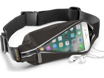 Sportovní pouzdro CellularLine WAISTBAND, SUMMER EDITION, s kapsou na příslušenství, design Melange