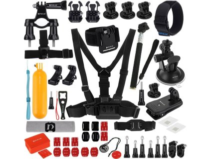 Příslušenství 53v1 Puluz Ultimate Combo Kits pro akční kamery GoPro, Dji Osmo Action PKT16