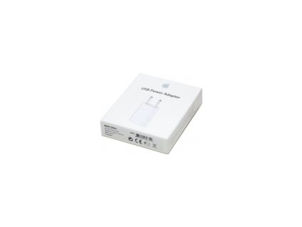 Apple originální USB nabíječka / adaptér MD813ZM/A (A1400) (retail pack)