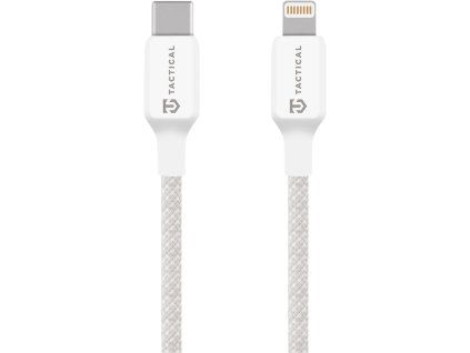 Tactical Stitch Thread Cable USB-C/Lightning 1m White