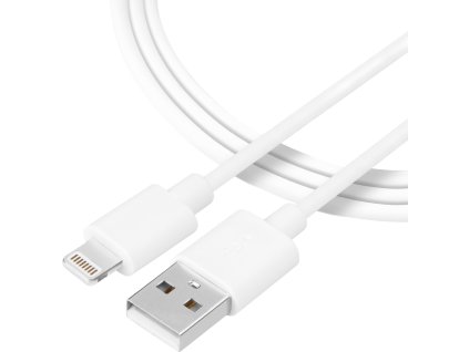 Tactical Smooth Thread Cable USB-A/Lightning 0.3m White