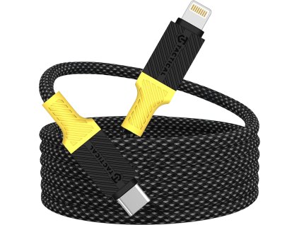 Tactical MagRope USB-C/Lightning 1m Black/Yellow
