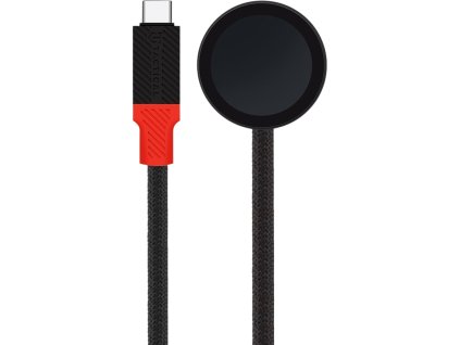 Tactical Recce 3:20 kábel pre Apple Watch Black/Red