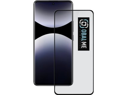 OBAL:ME 5D Tvrzené Sklo pro Xiaomi Redmi Note 14 Pro+ 5G Black