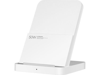 Xiaomi Original Bezdrátový Nabíjecí Stojánek 50W White