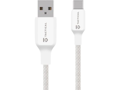 Tactical Stitch Thread Cable USB-A/USB-C 2m White