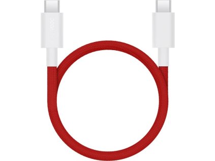 OnePlus SUPERVOOC Charge USB-C/USB-C Dátový Magnetický Kábel 10A 1,2m Red