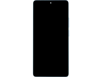 LCD Display + Dotyková Doska + Predný Kryt pre Xiaomi Redmi Note 14S Blue (Service Pack)