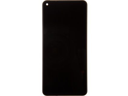 LCD Display + Dotyková Deska + Přední Kryt pro Xiaomi Redmi Note 9 Midnight Grey (Service Pack)
