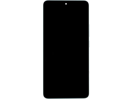 LCD Display + Dotyková Doska + Predný Kryt pre Xiaomi Redmi Note 13 Pro 5G Blue Ocean Teal (Service Pack)