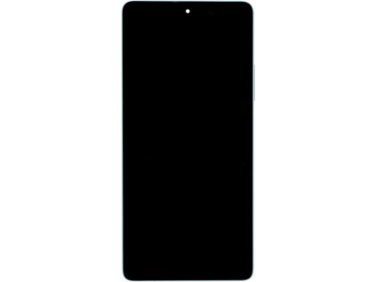 LCD Display + Dotyková Doska + Predný Kryt pre Xiaomi Redmi Note 13 5G Blue Ocean Teal (Service Pack)